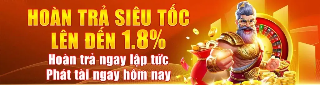Thưởng chào mừng bắn cá