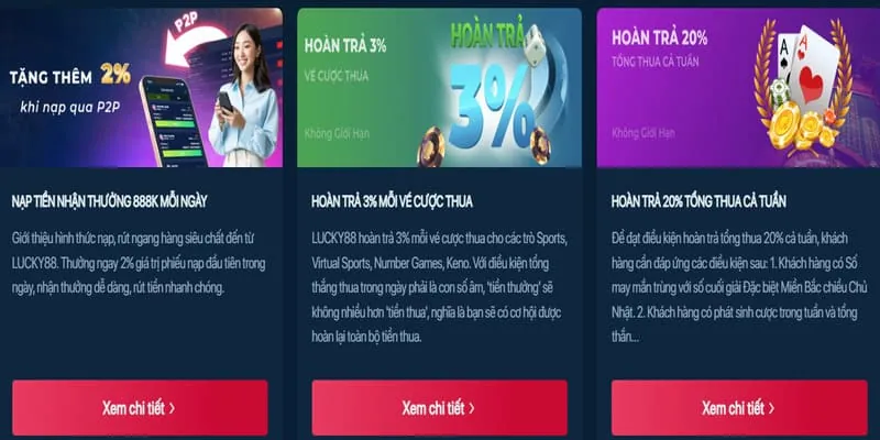 Thưởng sự kiện đặc biệt